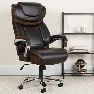 Hot Sale ๐งจ Executive/Managerial Chairs Flash Furniture LeatherSoft Executive Office Chair, Brown (GO2223BN) ๐ 4 Hot Sale ๐งจ Executive/Managerial Chairs Flash Furniture LeatherSoft Executive Office Chair, Brown (GO2223BN) ๐ - Image 2