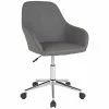 Flash Sale 🛒 Office Chairs Flash Furniture Cortana LeatherSoft Swivel Home And Office Mid-Back Chair, Gray (DS8012LBGRY) 😀 -Office Chairs Online store unnamed file 779