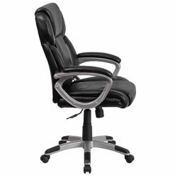 Best deal ❤️ Executive/Managerial Chairs Flash Furniture Faux Leather Mid-Back Executive Office Chair Black (GO2236MBK) 🛒 -Office Chairs Online store unnamed file 794