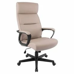 Discount 😀 Staples Executive/Managerial Chairs Quill Brand® Rutherford Luxura Manager Chair, Tan/Modern Gray (45609) 😉