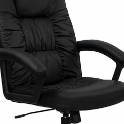 Budget 🥰 Executive/Managerial Chairs Flash Furniture High Back Leather Executive Swivel Office Chair, Black ⌛ -Office Chairs Online store unnamed file 822