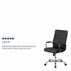 Deals ✔️ Flash Furniture Executive/Managerial Chairs High Back Black Leather Executive Swivel Office Chair With Chrome Arms [GO-2286H-BK-GG] 🧨 -Office Chairs Online store unnamed file 845