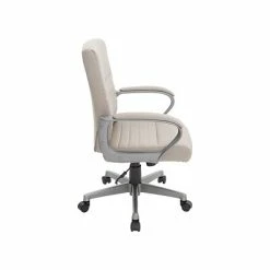 Best Pirce 😉 Staples Executive/Managerial Chairs Quill Brand® Tervina Luxura Mid-Back Manager Chair, Cream (56905) ✔️ -Office Chairs Online store unnamed file 89