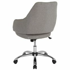 Flash Sale ⌛ Office Chairs Flash Furniture Madrid Fabric Swivel Home And Office Mid-Back Chair, Light Gray (CH177280LGYF) ✔️ -Office Chairs Online store unnamed file 925