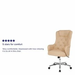 Deals 🎉 Office Chairs Flash Furniture Chambord Fabric Swivel Home And Office High Back Chair, Beige (BT90557HBGEF) 👏 -Office Chairs Online store unnamed file 936