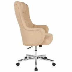 Deals 🎉 Office Chairs Flash Furniture Chambord Fabric Swivel Home And Office High Back Chair, Beige (BT90557HBGEF) 👏 -Office Chairs Online store unnamed file 941