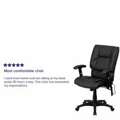Deals โ Executive/Managerial Chairs Flash Furniture Mid-Back Massaging Leather Executive Office Chair With T- Arms, Black ๐ 15 Deals โ Executive/Managerial Chairs Flash Furniture Mid-Back Massaging Leather Executive Office Chair With T- Arms, Black ๐ -Office Chairs Online store unnamed file 962