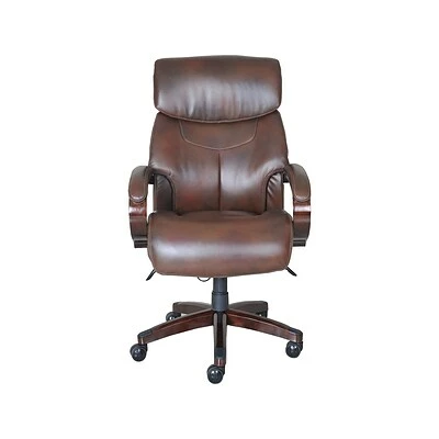 Best reviews of 🔥 Executive/Managerial Chairs La-Z-Boy Bradley Bonded Leather Executive Chair, Roasted Chestnut (44762) 🔥 4 Best reviews of 🔥 Executive/Managerial Chairs La-Z-Boy Bradley Bonded Leather Executive Chair, Roasted Chestnut (44762) 🔥 - Image 2