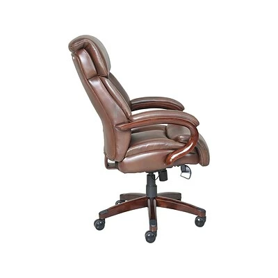 Best reviews of 🔥 Executive/Managerial Chairs La-Z-Boy Bradley Bonded Leather Executive Chair, Roasted Chestnut (44762) 🔥 5 Best reviews of 🔥 Executive/Managerial Chairs La-Z-Boy Bradley Bonded Leather Executive Chair, Roasted Chestnut (44762) 🔥 - Image 3