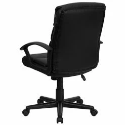 Buy 💯 Executive/Managerial Chairs Flash Furniture Mid-Back Leather Office Chair, Black ✨ -Office Chairs Online store unnamed file 981
