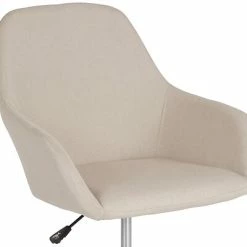Flash Sale 😉 Office Chairs Flash Furniture Cortana Fabric Swivel Home And Office Mid-Back Chair, Beige (DS8012LBBGEF) ⌛ -Office Chairs Online store unnamed file 992